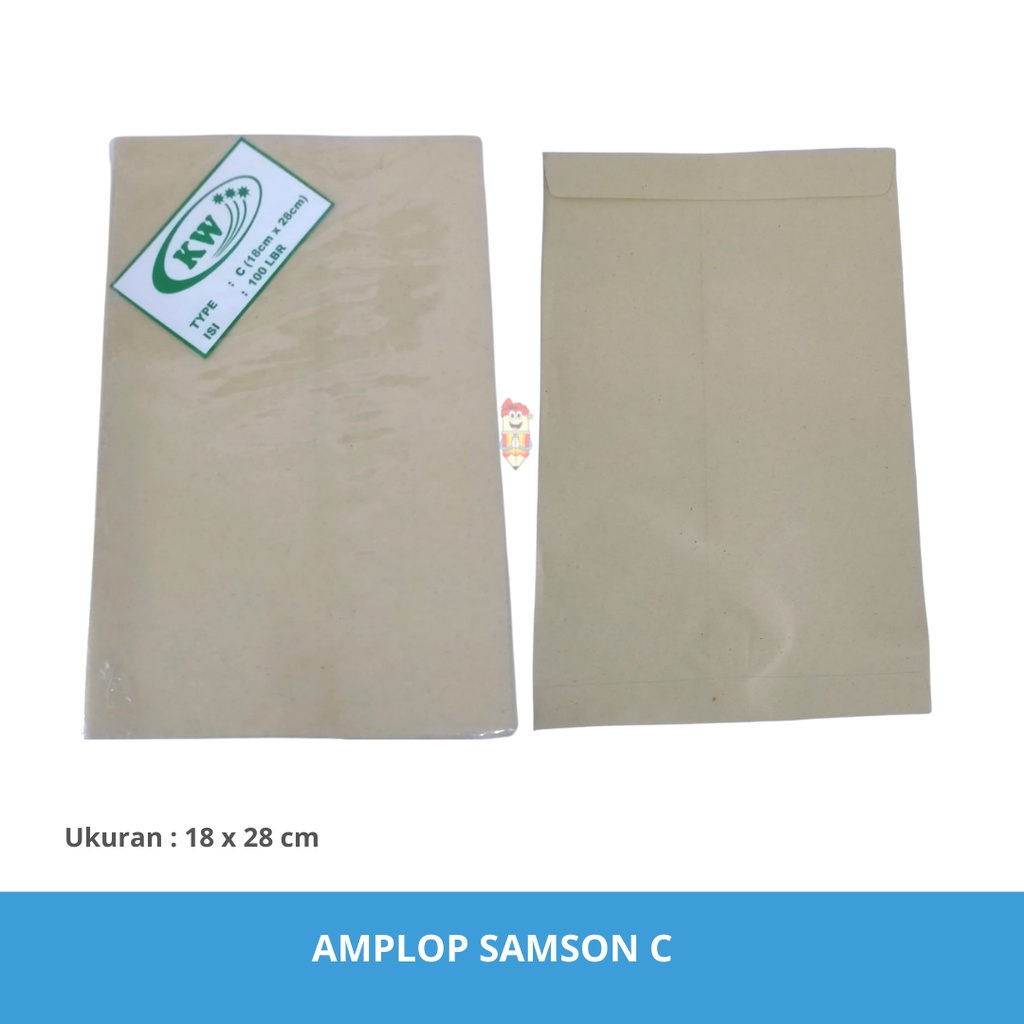 

Amplop Coklat / Amplop Samson C