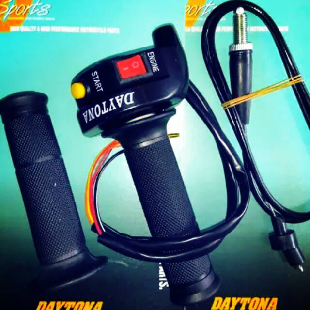 GasSpontan Daytona 2 Tombol Universal Rx.King Vxion Tiger.Gl Dll
