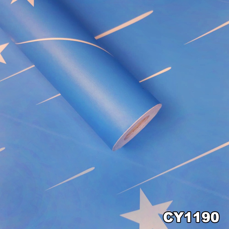 Wallpaper dinding 3d motif elegant / Wallpaper dinding kamar tidur anak wallpaper stiker dinding rumah Cy1161 Motif Kotak 3D Polos Ukuran 45Cmx10M-CY1190