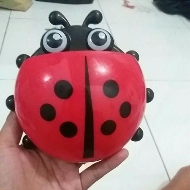 Tempat Odol Kumbang/tempat Sikat Gigi Kumbang/holder Kumbang/holder Tempat Odol/ladybug/pajangan