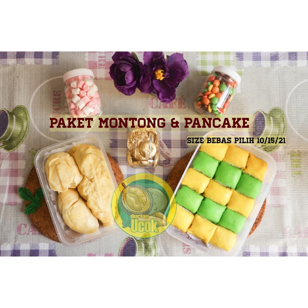 

Paket Monthong 1 Box dan Pancake 1 Box