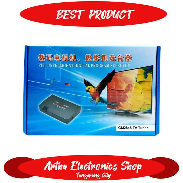 Tv Card | Converter Rf To Rca Tv Tuner Av 2848 Receiver Uhf Terlengkap Aes