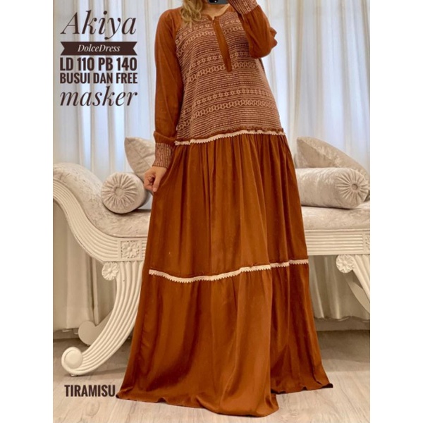 DASTER ARAB DOLCE AKIYA ORI DOLCE DRESS