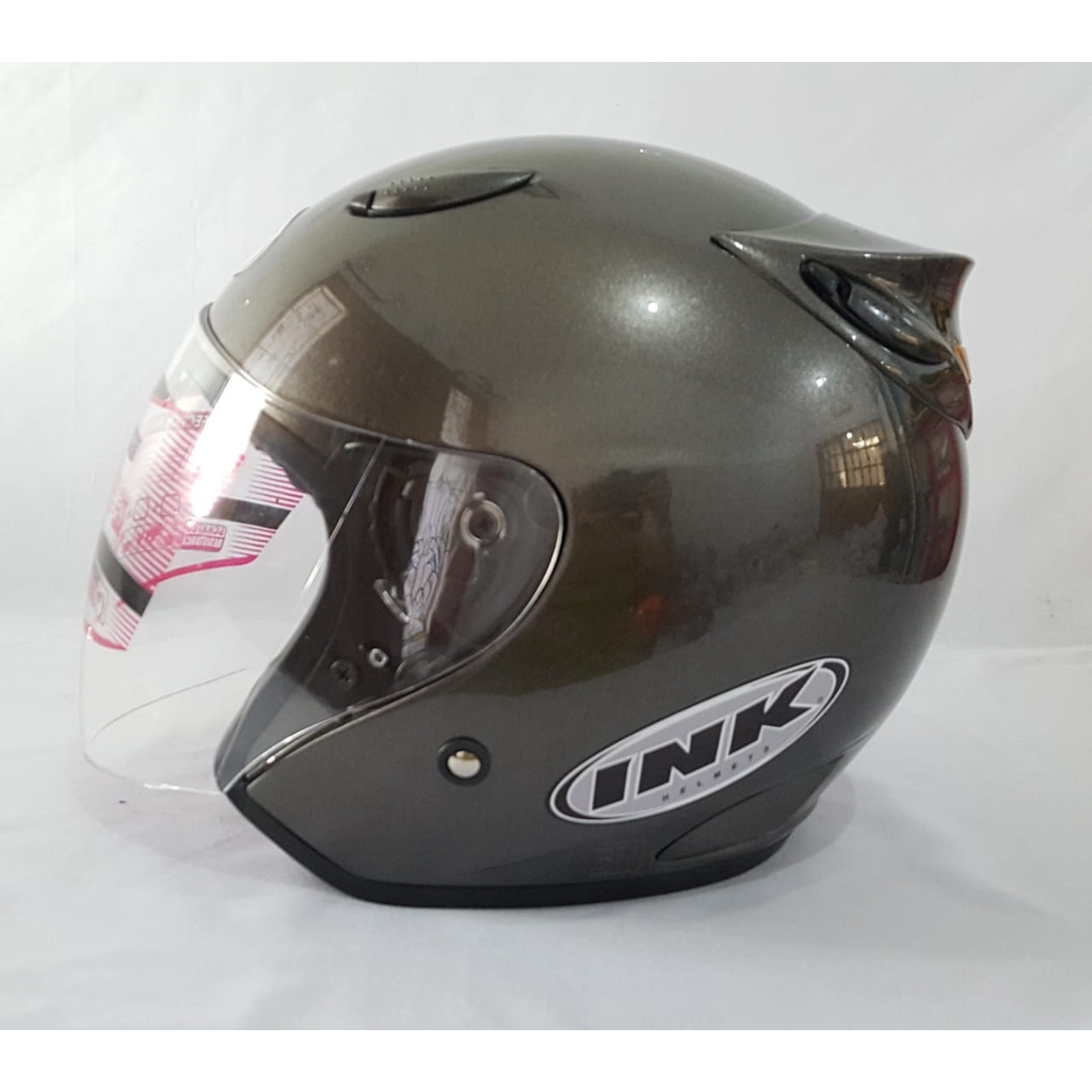 Jual Helm Sni Centro Abu Glossy Shopee Indonesia