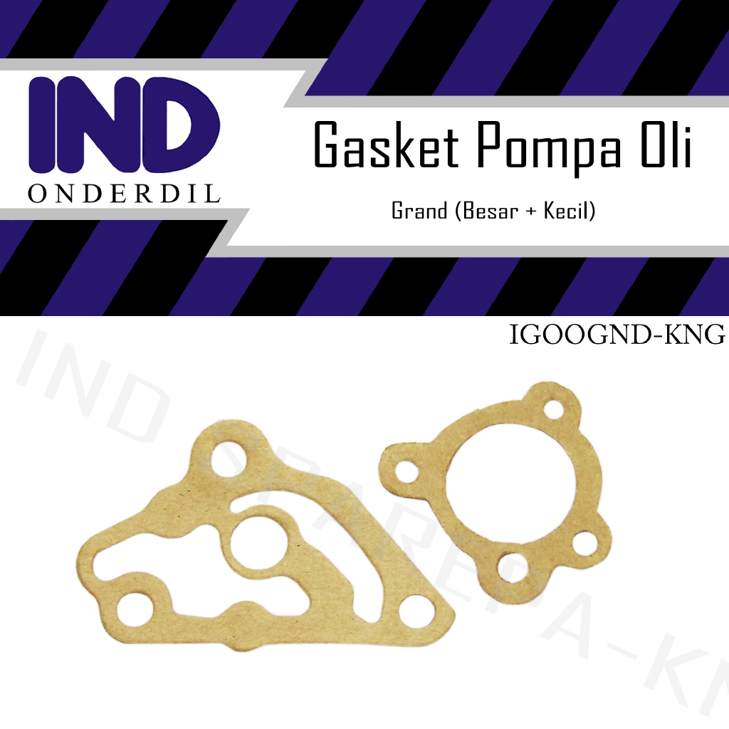 Gasket Paking-Packing Pompa Oli-Oil Kuning Besar-Kecil Grand