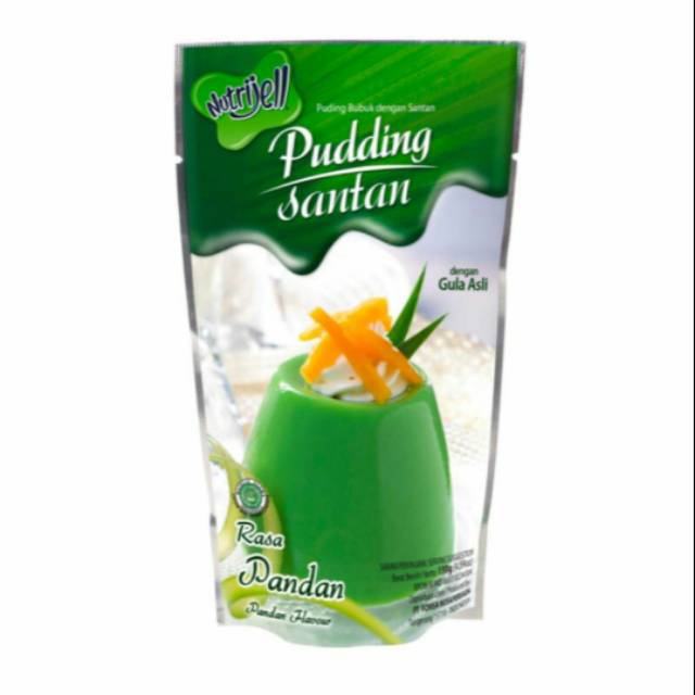 

Nutrijell Puding Santan Rasa Pandan 130g