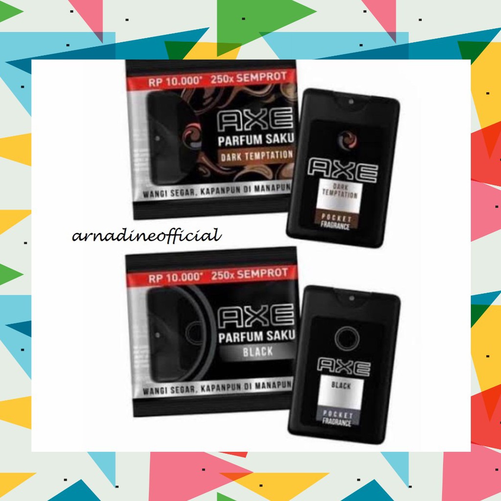 [ARNADINEOFFICIAL] AXE PARFUM SAKU/POCKET (250xSemprot)