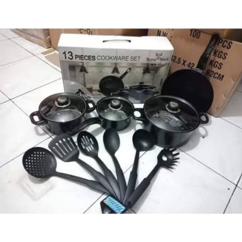 cookware set 13pcs