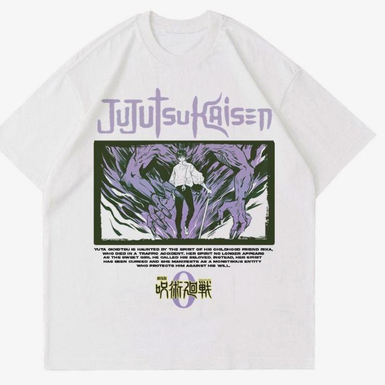 Penjualan Terbanyak.. KAOS JUJUTSU KAISEN 0 - YUTA OKKOTSU | T-SHIRT BAJU ANIME MANGA JUJUTSU KAISEN