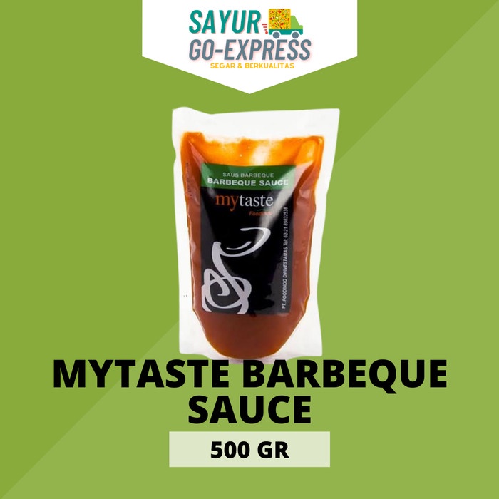 

mytaste my taste barbeque bbq sauce saus 500gr