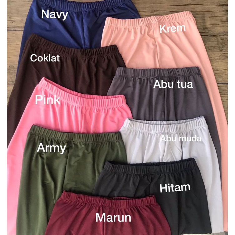 LEGGING WANITA DEWASA PANJANG PREMIUM STANDAR &amp; JUMBO