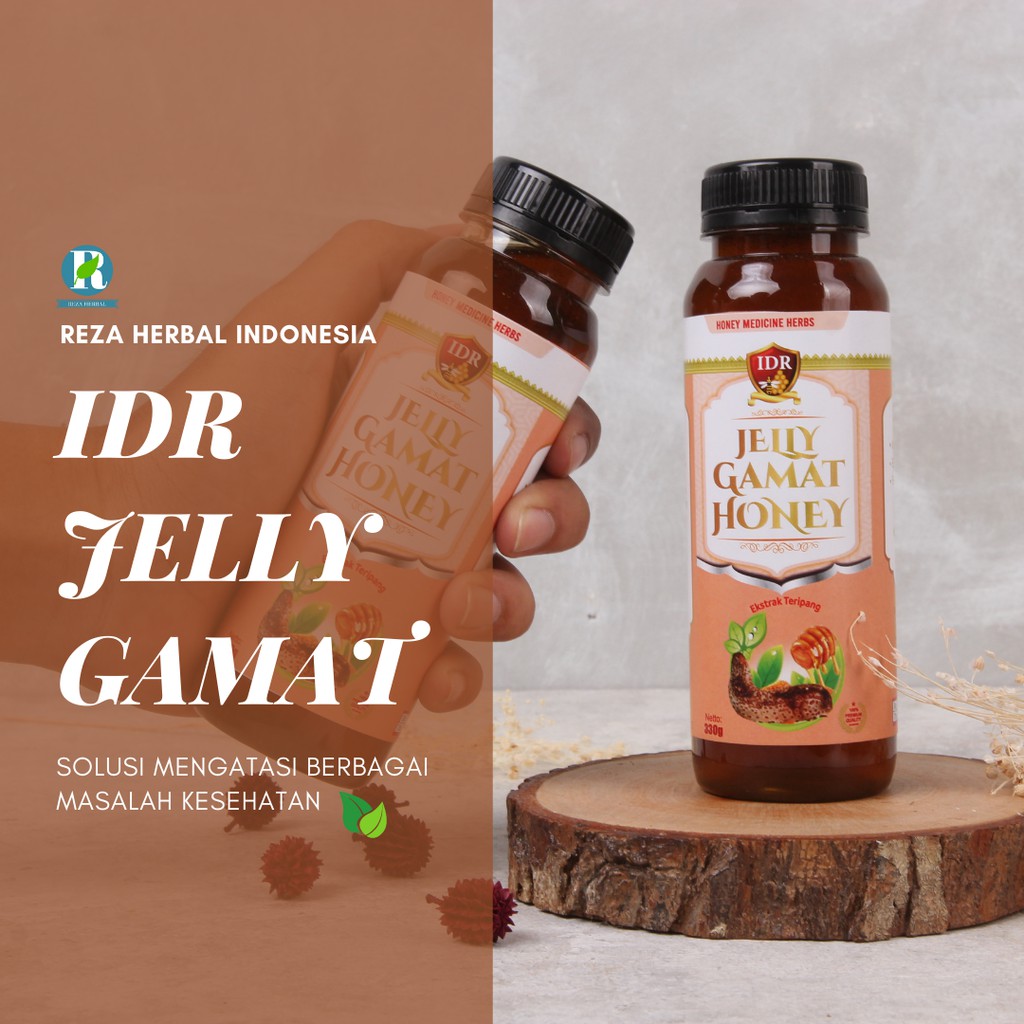IDR Jelly Gamat   Obat Bronkitis  330 gram