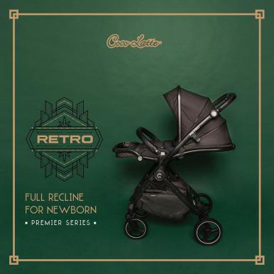 Stroller Hadap Ibu Kereta Dorong Bayi Cocolatte CL-BK 1381 Retro