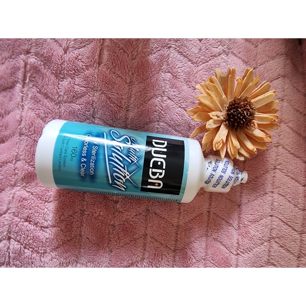 Soft Lens Water - Cairan Pembersih Soft Lens DUEBA 160 ml