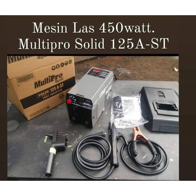 multipro 125-A Mesin Las Inverter MMA