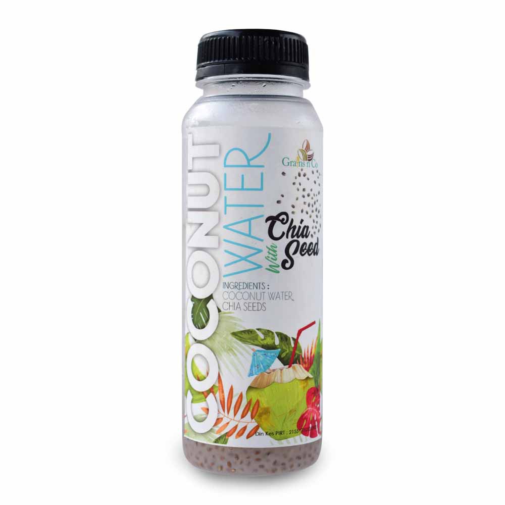 Grains n Co Coconut Water with Chia seed 250 ml