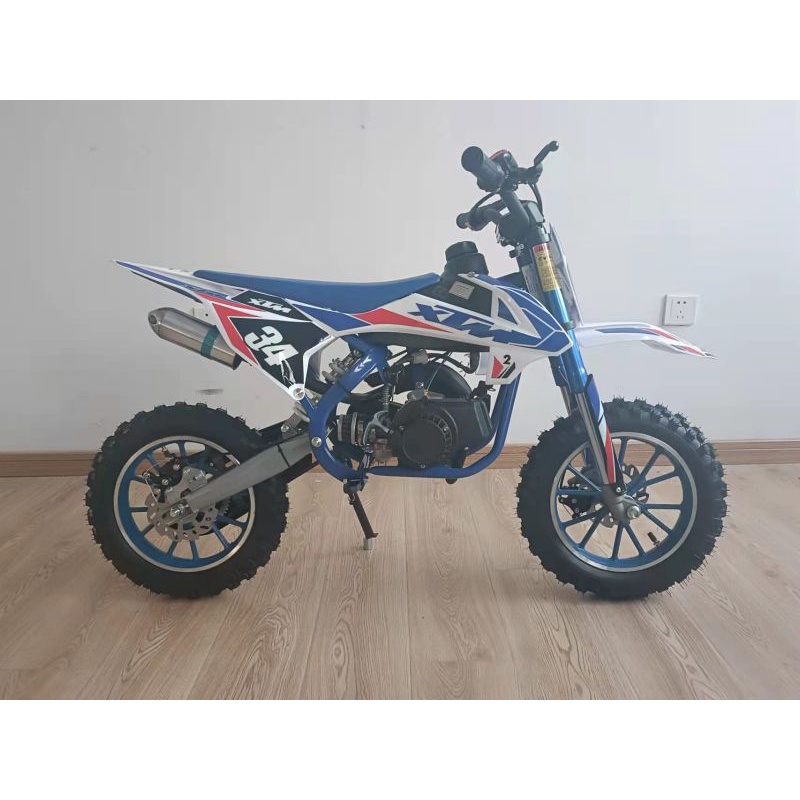 MOTOR MEDIUM TRAIL XTM 50CC NEW  DOUBLE KNALPOT(2 SLINCER)~MOTOR CROSS TRAIL 50CC