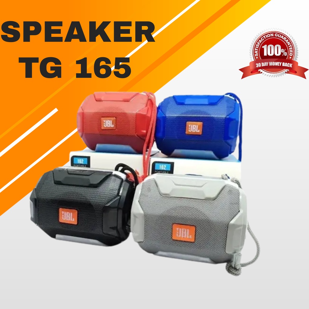 Speaker Bluetooth Bass Spiker Bluetooth Mini Speaker Bluetoth Bluetoot Portable TG 162