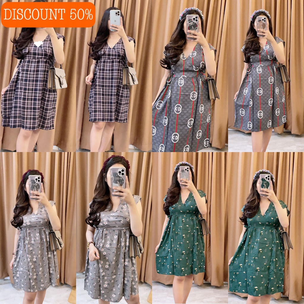 daster kimono pendek busui baju tidur wanita model kimono bahan rayon adem