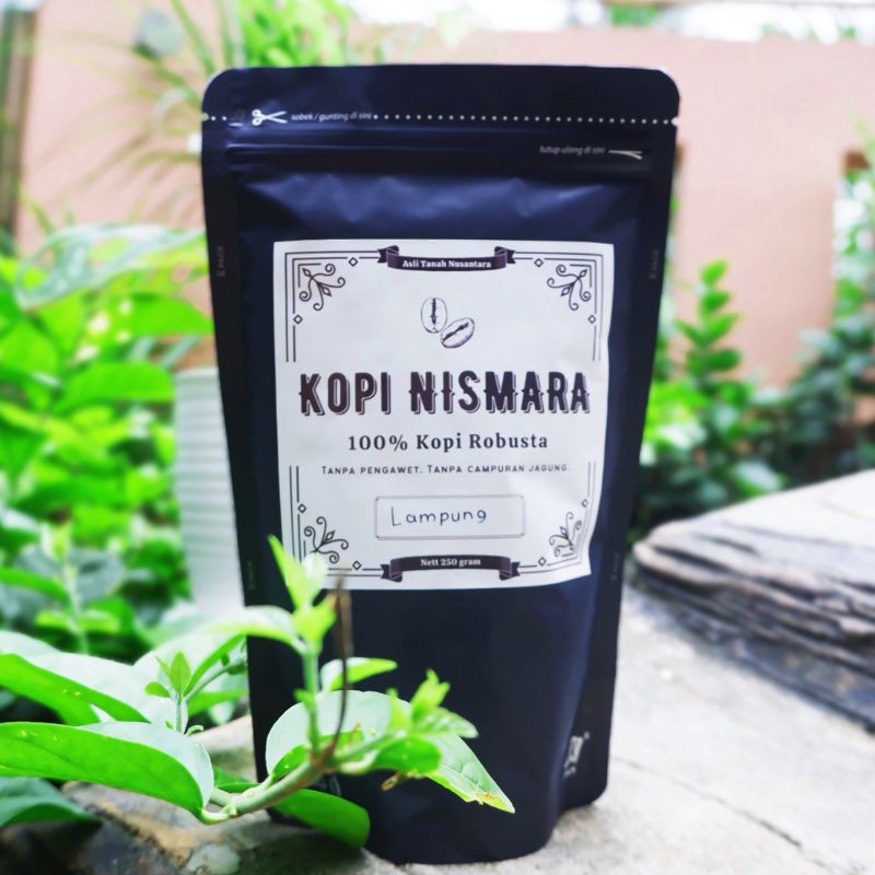 

Kopi Bubuk 100% Fine Robusta Lampung (250 gram)