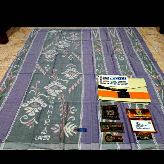 SARUNG LAMIRI 50% SUTRA ASLI