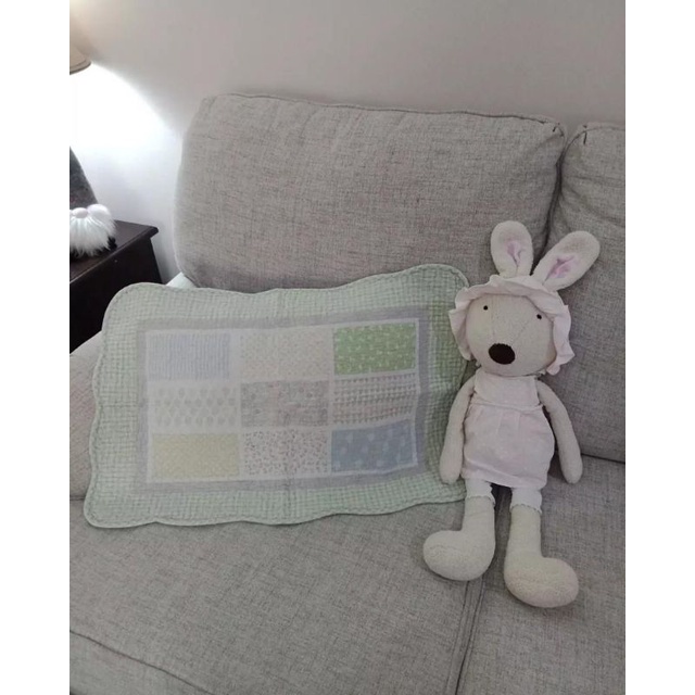 Keset/Taplak Quilting Shabby Soft Green