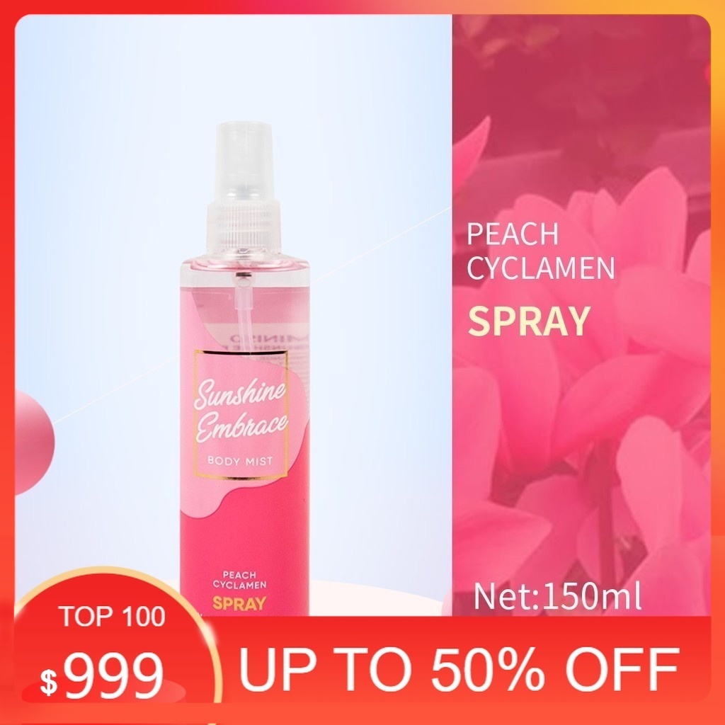 TERDEKAT MINISO OFFICIAL BODY MIST Natural Series Eau de body spray 150ml Parfum Perfum Spray Pengha