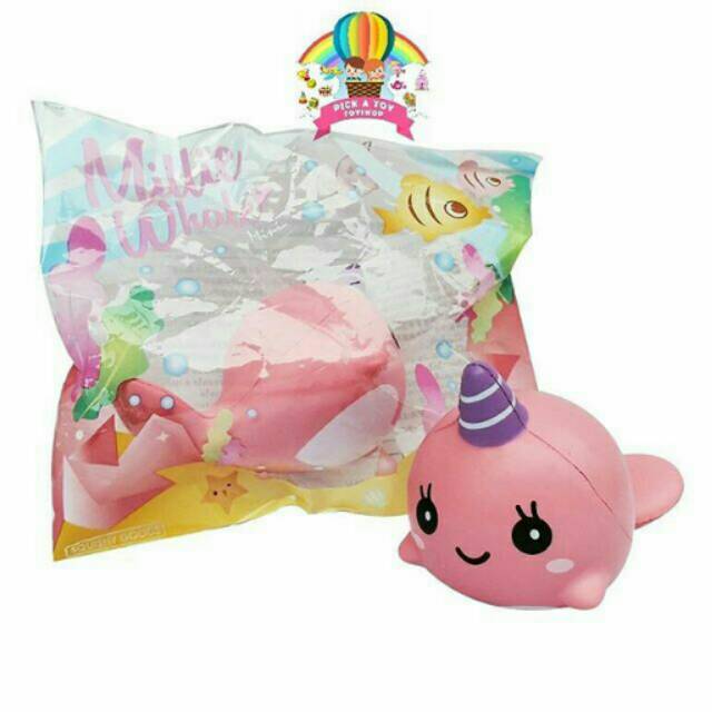 SQUISHY IBLOOM MINI MILLIE WHALE (Code : T-SQ12)