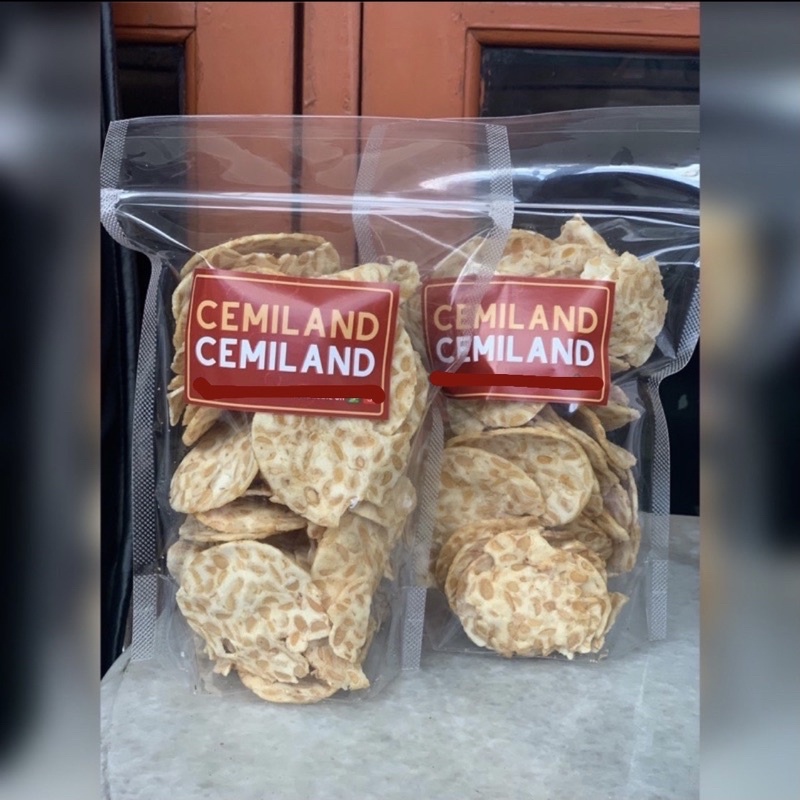 Keripik Tempe Sagu Oven Asin Gurih / Kripik Tempe Kering Asin Enak Murah / Snack Diet