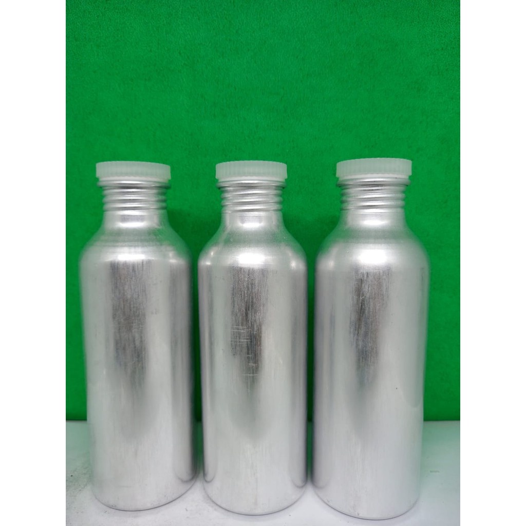 KALENG 250 ML SILVER KALENG ALMUNIUM TEMPAT PARFUM KONDISI BARU HARGA PER PCS