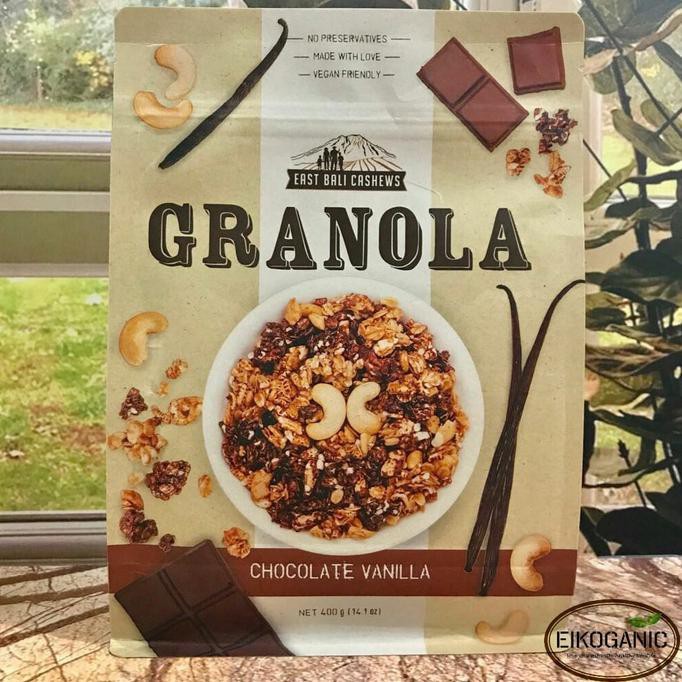 

Diskon Gila!! East Bali Cashews - Granola Chocolate Vanilla 400 gr