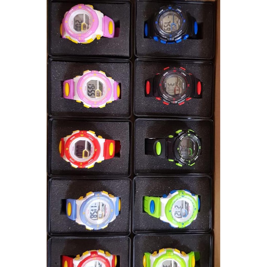 Jam Tangan Anak / Abg Lasika Ksport Banyak Variasi S34 Original