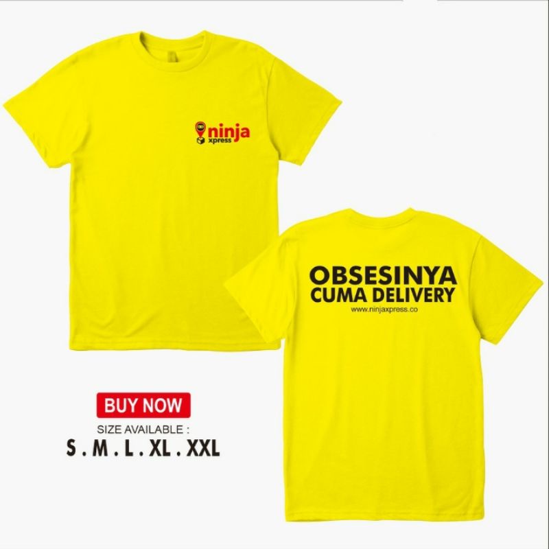 KAOS T-SHIRT JASA KIRIM NINJA EXPRESS SIMPLE
