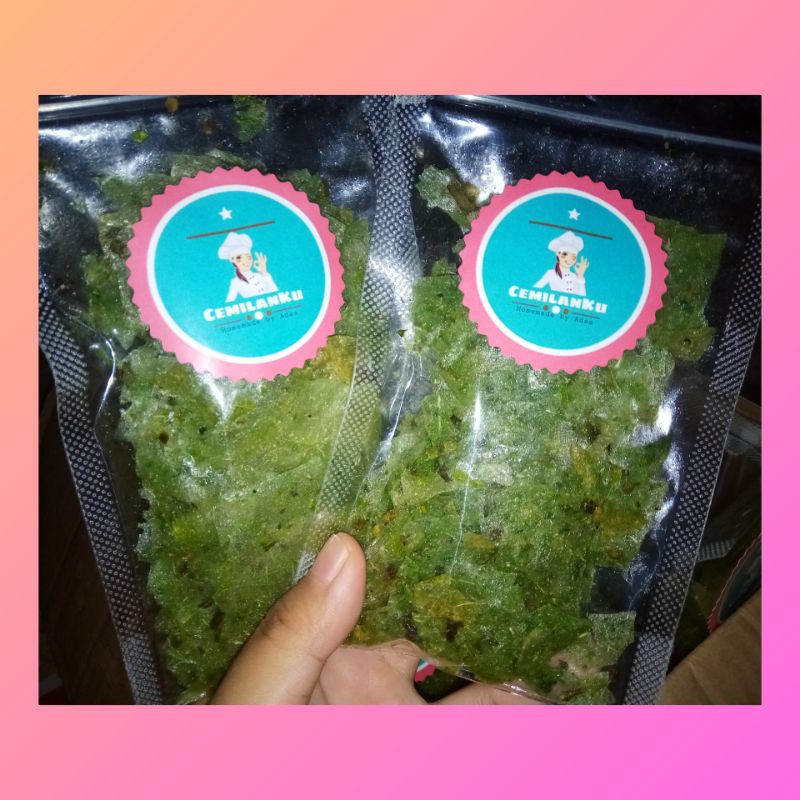 

Kripik kaca / Kripik beling rumput laut 50gr