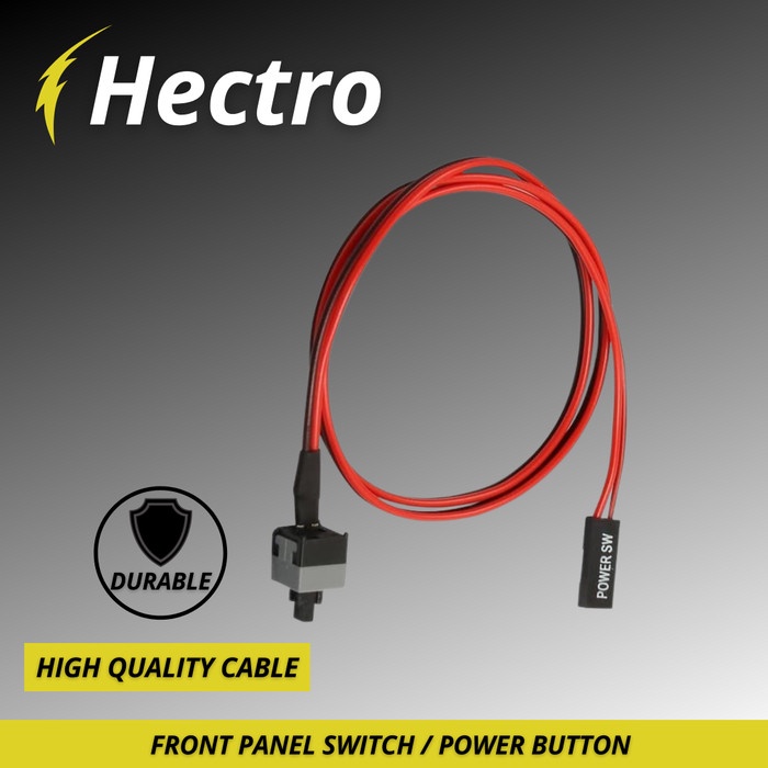 HECTRO KABEL FRONT PANEL SWITCH RESET / POWER BUTTON UNTUK PC CPU