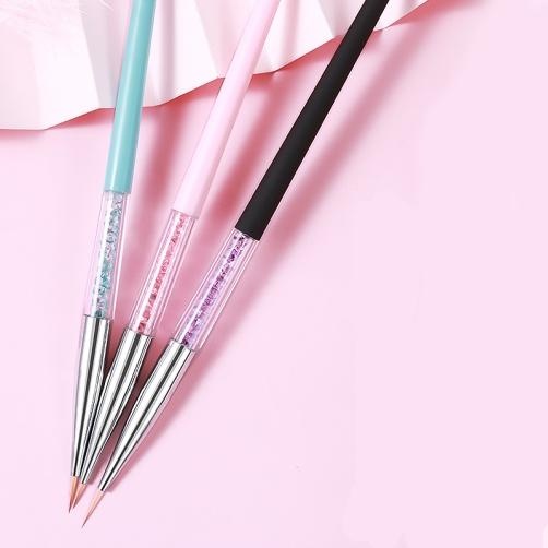 HIGH QUALITY Nail Art Brush Liner 3pcs/set