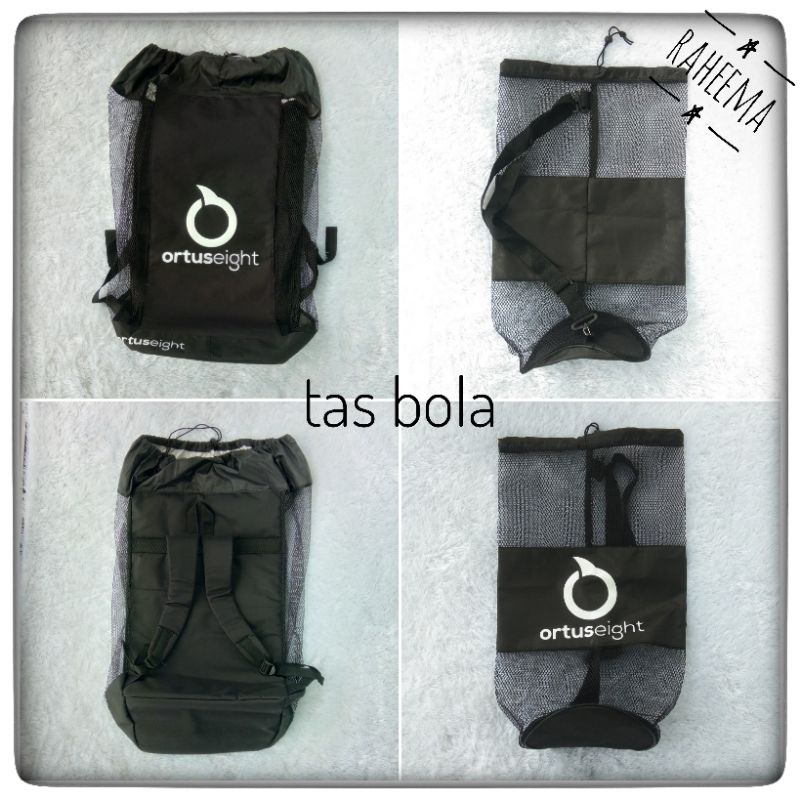 Tas Keranjang Bola Ortuseight Tas Jaring Bola / Tas Untuk Membawa Bola (Tas Kapasitas 1-8 Bola)