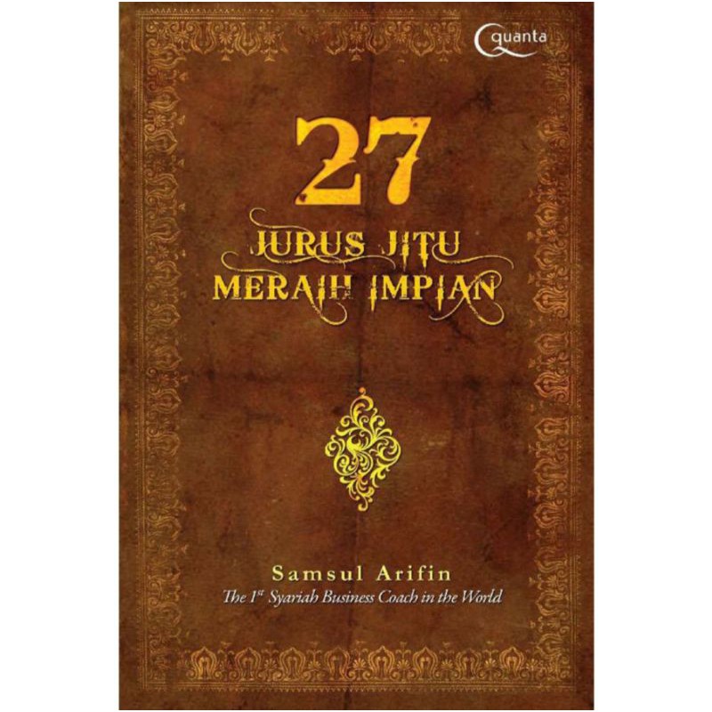 BUKU 27 JURUS MERAIH IMPIAN Soft cover