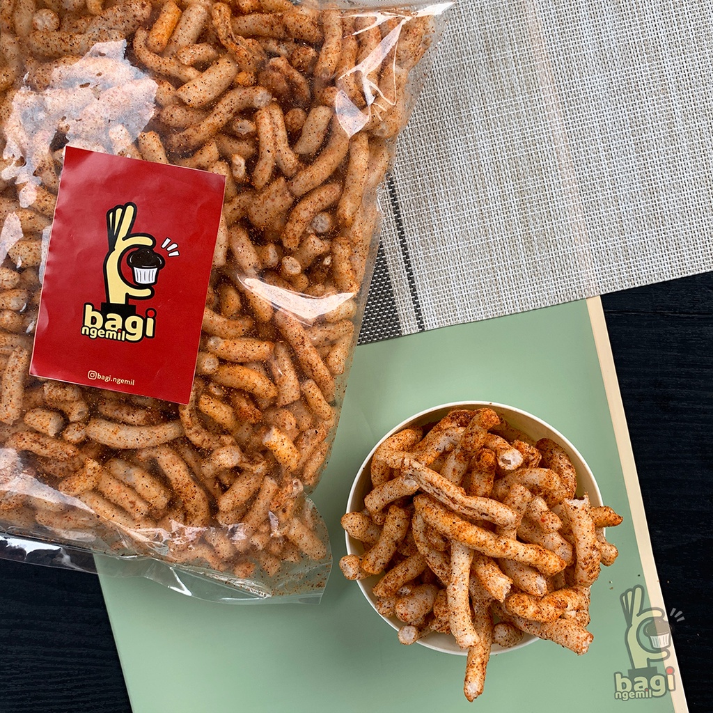 

Kerupuk Gurilem Pedas / Kerupuk Gurilem Khas Cililin - Bagi Ngemil