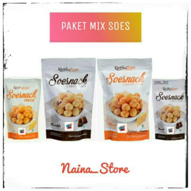 PAKET SOES 2 KUE KERING KARTIKA SARI BANDUNG (SOES KERING SOES COKLAT) CEMILAN KEKINIAN BANDUNG