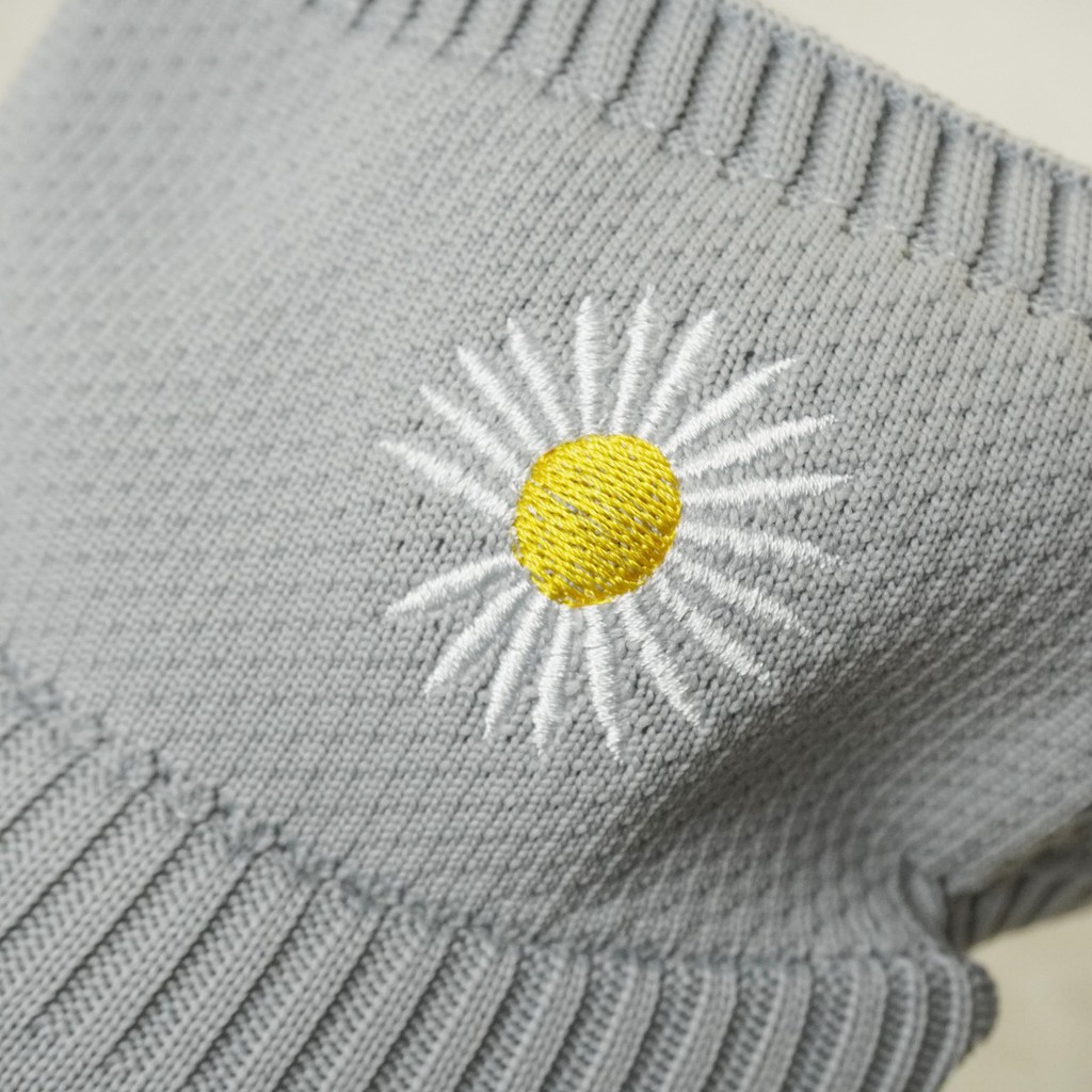 Topi ZL Flower / Topi Pantai Golf Senam Wanita Matahari Rajut Sport Olahraga