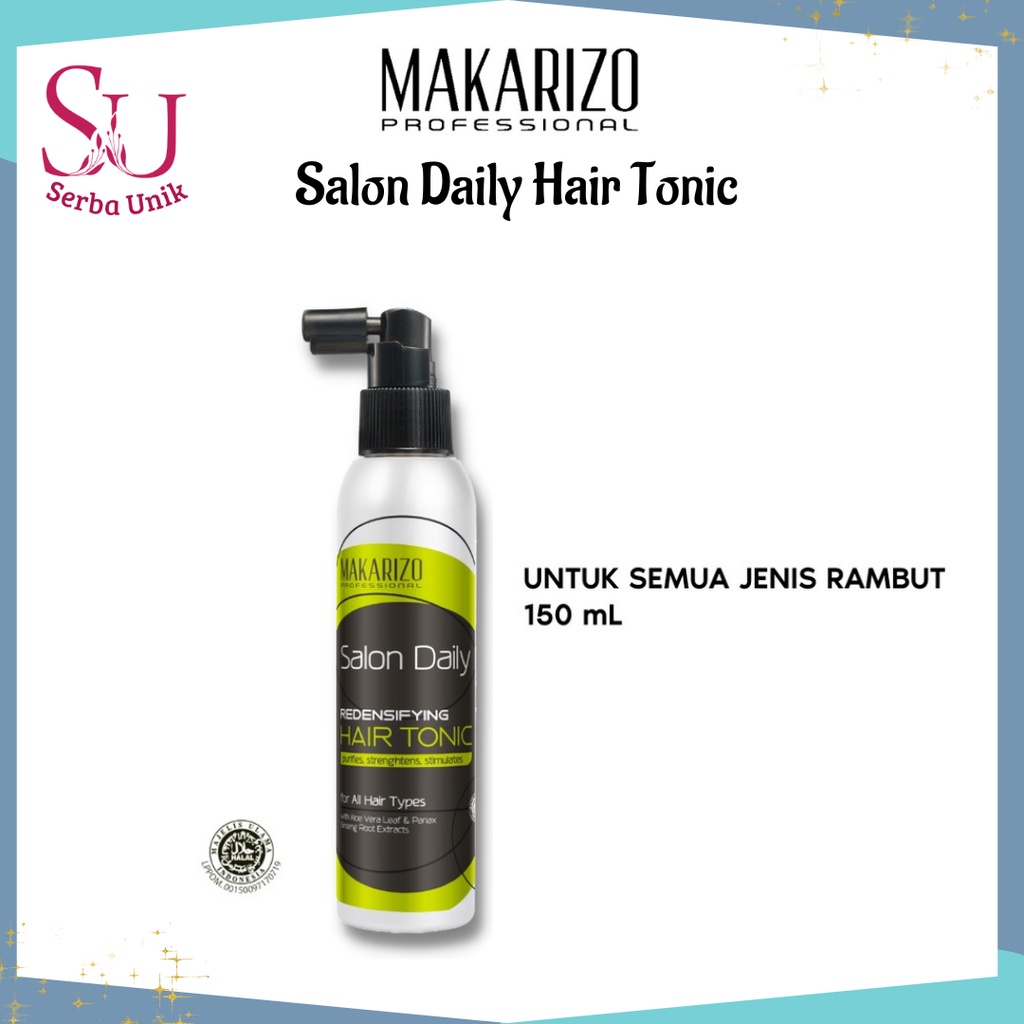 Makarizo Professional Salon Daily Redensifying Hair Tonic Spray Bottle 150ml