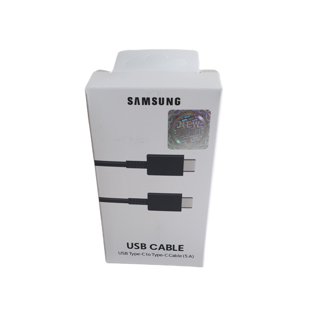 Kabel Charging Type C to Type C 5A 45W Super Fast Charging Data Cable Samsung S21 S22 Plus Ultra Note 20 21 22 Ultra