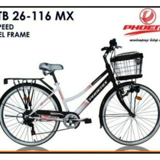 Sepeda Mini City bike CTB 26 Phoenix 116 MX 116 FC 7 speed SHIMANO