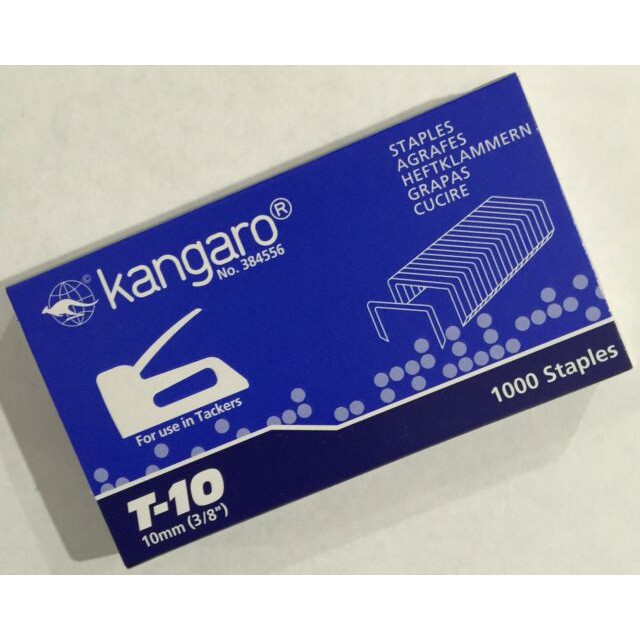 

Isi Staples Tembak Kangaro T-10 (10 mm)