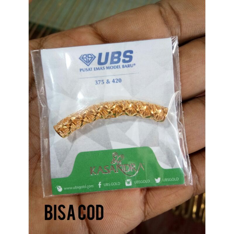 Charm  emas asli kadar 375/420 UBS