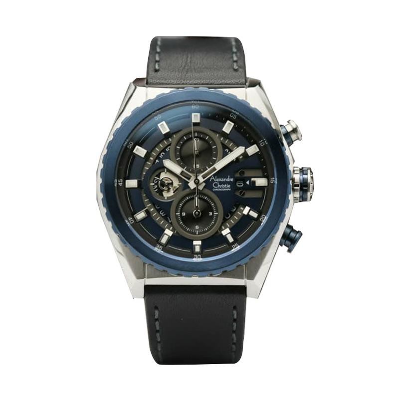 Alexandre Christie AC 6521 MC Pria Chronograph Navy Blue dial