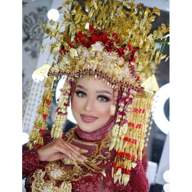 SET MAHKOTA ADAT PALEMBANG