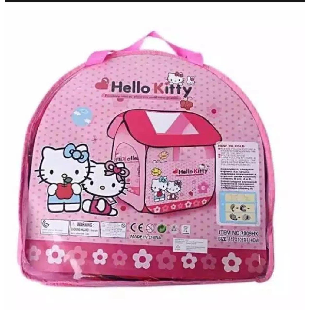 Tenda Rumah Frozen Anna&amp;Elsa Hello Kitty Kuda Pony/Tenda Anak karakter Murah