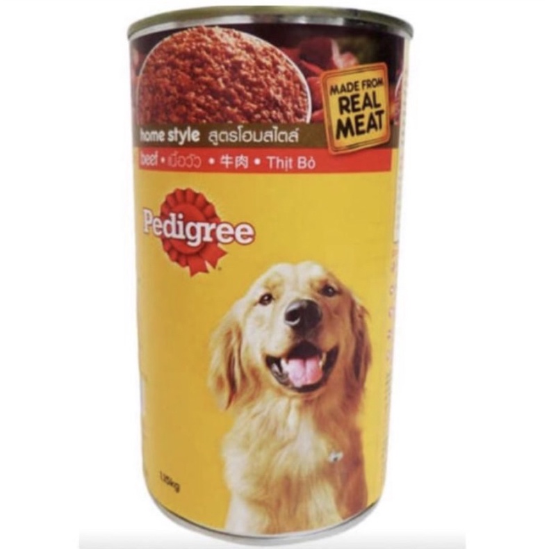 

pedigree beef kemasan kaleng 1.1kg